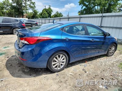 Trzecie zdjęcie samochodu z tyłu: 2015 HYUNDAI ELANTRA SE VIN:KMHDH4AE7FU381869 - miniatura