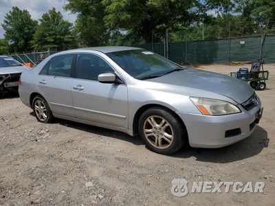 Czwarte zdjęcie samochodu z boku: 2007 HONDA ACCORD SE VIN:1HGCM56317A175668 - miniatura