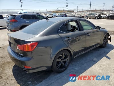 Trzecie zdjęcie samochodu z tyłu: 2010 LEXUS IS 350 VIN:JTHBE5C29A5024840 - miniatura