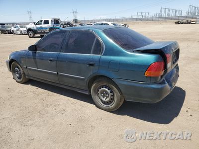 Drugie zdjęcie samochodu z przodu: 1998 HONDA CIVIC LX VIN:JHMEJ6670WS006824 - miniatura
