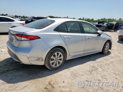 Trzecie zdjęcie samochodu z tyłu: 2020 TOYOTA COROLLA LE VIN:JTDEPRAEXLJ044702 - miniatura