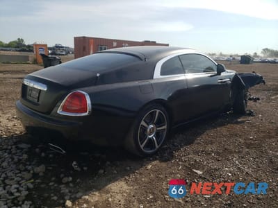 Trzecie zdjęcie samochodu z tyłu: 2015 ROLLS-ROYCE WRAITH VIN:SCA665C56FUX85257 - miniatura