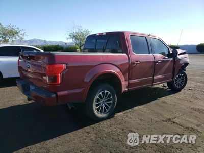 Trzecie zdjęcie samochodu z tyłu: 2019 FORD F150 SUPERCREW VIN:1FTEW1E43KFB56622 - miniatura