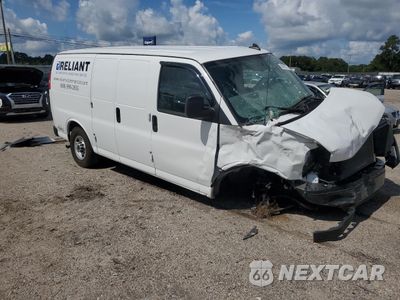 Czwarte zdjęcie samochodu z boku: 2023 GMC SAVANA G2500 VIN:1GTW7AFP4P1173900 - miniatura