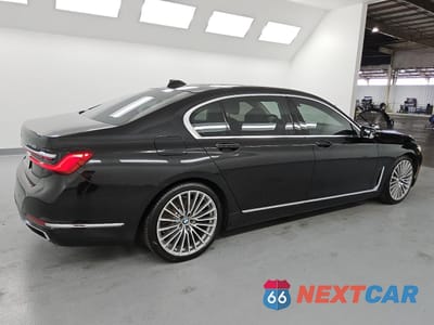 Trzecie zdjęcie samochodu z tyłu: 2020 BMW 740 I VIN:WBA7T2C07LCD04975 - miniatura