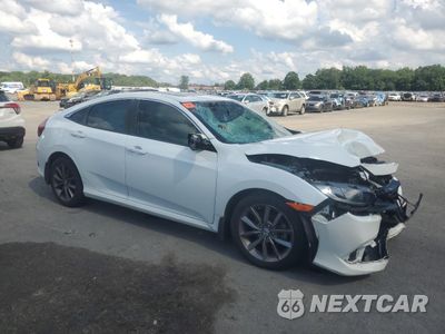 Czwarte zdjęcie samochodu z boku: 2020 HONDA CIVIC EXL VIN:19XFC1F74LE024762 - miniatura