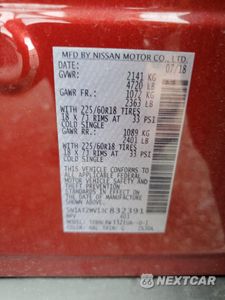 Zdjęcie 13 z 16 samochodu: 2018 NISSAN ROGUE S VIN:5N1AT2MV1JC832391 - miniatura