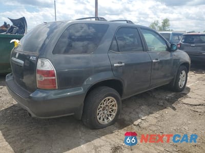 Trzecie zdjęcie samochodu z tyłu: 2003 ACURA MDX TOURING VIN:2HNYD187X5H508411 - miniatura