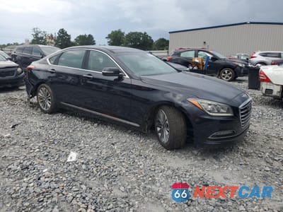 Czwarte zdjęcie samochodu z boku: 2017 GENESIS G80 BASE VIN:KMHGN4JE0HU209224 - miniatura