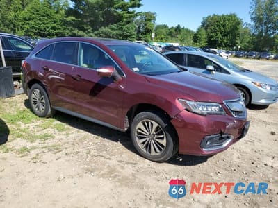 Czwarte zdjęcie samochodu z boku: 2016 ACURA RDX ADVANCE VIN:5J8TB4H77GL005478 - miniatura