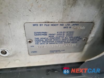 Zdjęcie 12 z 14 samochodu: 2001 SUBARU FORESTER L VIN:JF1SF63591H729544 - miniatura