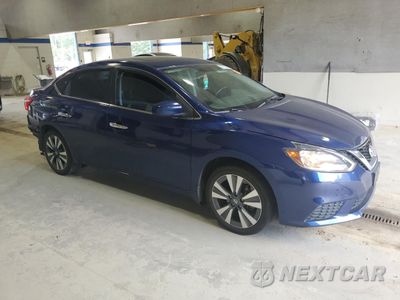 Czwarte zdjęcie samochodu z boku: 2019 NISSAN SENTRA S VIN:3N1AB7AP9KY218257 - miniatura