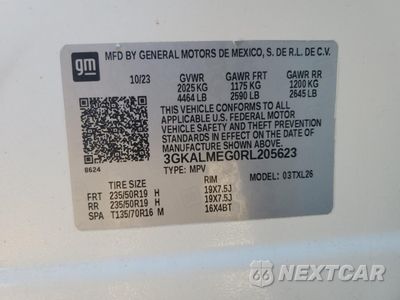 Zdjęcie 12 z 15 samochodu: 2024 GMC TERRAIN SLE VIN:3GKALMEG0RL205623 - miniatura