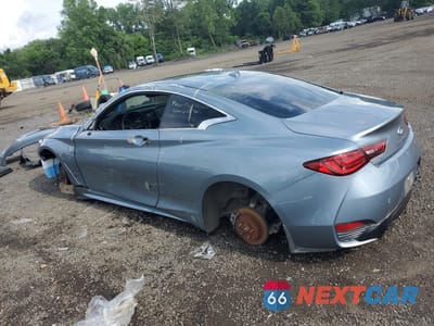 Drugie zdjęcie samochodu z przodu: 2019 INFINITI Q60 PURE VIN:JN1EV7EL6KM290827 - miniatura