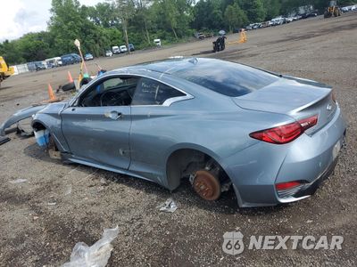 Drugie zdjęcie samochodu z przodu: 2019 INFINITI Q60 PURE VIN:JN1EV7EL6KM290827 - miniatura