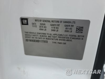 Zdjęcie 12 z 12 samochodu: 2013 CHEVROLET IMPALA LS VIN:2G1WA5E38D1177972 - miniatura