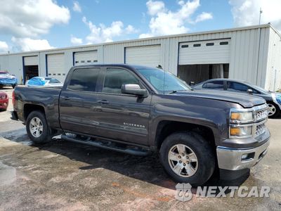 Czwarte zdjęcie samochodu z boku: 2015 CHEVROLET SILVERADO C1500 LT VIN:3GCPCREC8FG455342 - miniatura