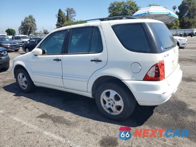 Drugie zdjęcie samochodu z przodu: 2002 MERCEDES-BENZ ML 320 VIN:4JGAB54E92A334814 - miniatura