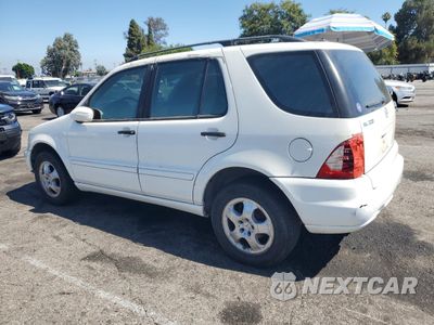 Drugie zdjęcie samochodu z przodu: 2002 MERCEDES-BENZ ML 320 VIN:4JGAB54E92A334814 - miniatura