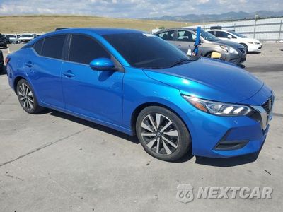 Czwarte zdjęcie samochodu z boku: 2022 NISSAN SENTRA SV VIN:3N1AB8CV0NY312775 - miniatura