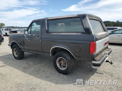 Drugie zdjęcie samochodu z przodu: 1990 FORD BRONCO U100 VIN:1FMEU15N0LLA32174 - miniatura