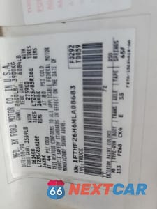 Zdjęcie 12 z 14 samochodu: 1991 FORD F250 VIN:1FTHF26H6MLA08683 - miniatura