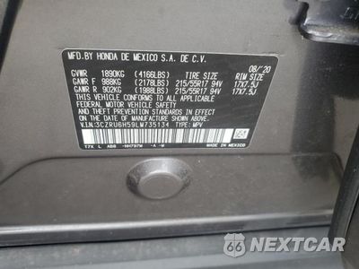 Zdjęcie 14 z 14 samochodu: 2020 HONDA HR-V EX VIN:3CZRU6H59LM735134 - miniatura