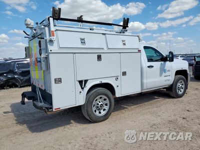 Trzecie zdjęcie samochodu z tyłu: 2015 CHEVROLET SILVERADO C3500 VIN:1GB3CYCG0FZ123740 - miniatura