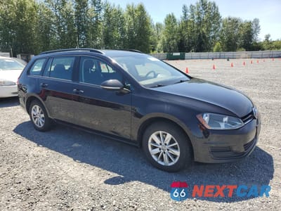 Czwarte zdjęcie samochodu z boku: 2015 VOLKSWAGEN GOLF SPORTWAGEN S VIN:3VWC17AU8FM520552 - miniatura