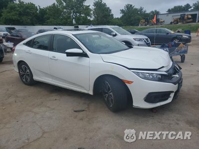 Czwarte zdjęcie samochodu z boku: 2018 HONDA CIVIC EX VIN:JHMFC1F33JX031520 - miniatura