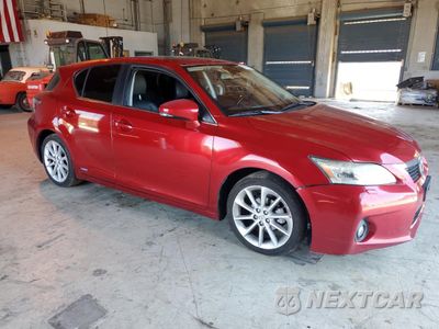 Czwarte zdjęcie samochodu z boku: 2012 LEXUS CT 200 VIN:JTHKD5BH7C2062905 - miniatura