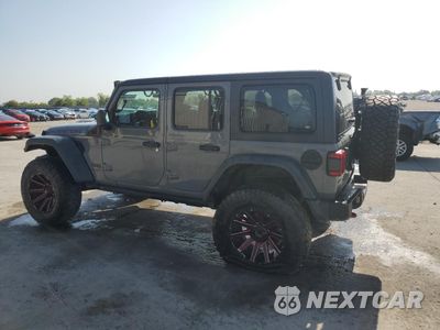 Drugie zdjęcie samochodu z przodu: 2021 JEEP WRANGLER UNLIMITED RUBICON VIN:1C4JJXFMXMW722843 - miniatura