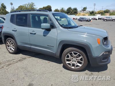 Czwarte zdjęcie samochodu z boku: 2018 JEEP RENEGADE LATITUDE VIN:ZACCJABB2JPJ02021 - miniatura