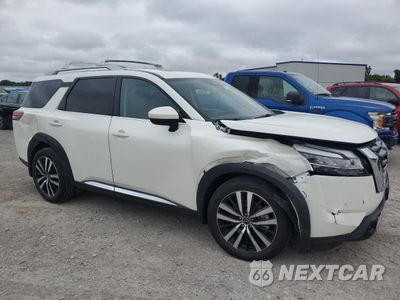 Czwarte zdjęcie samochodu z boku: 2024 NISSAN PATHFINDER PLATINUM VIN:5N1DR3DK5RC249213 - miniatura