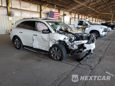Czwarte zdjęcie samochodu z boku: 2014 ACURA MDX ADVANCE VIN:5FRYD3H85EB013174 - miniatura