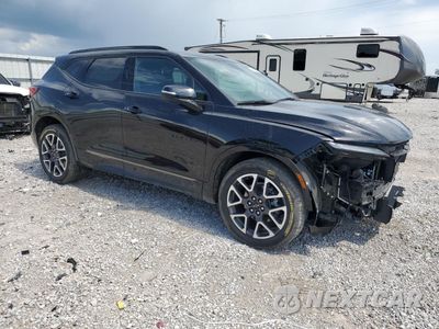 Czwarte zdjęcie samochodu z boku: 2023 CHEVROLET BLAZER RS VIN:3GNKBKRS6PS210308 - miniatura