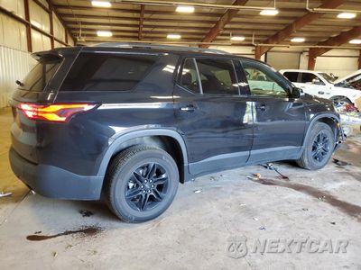 Trzecie zdjęcie samochodu z tyłu: 2022 CHEVROLET TRAVERSE LT VIN:1GNEVGKW6NJ127670 - miniatura
