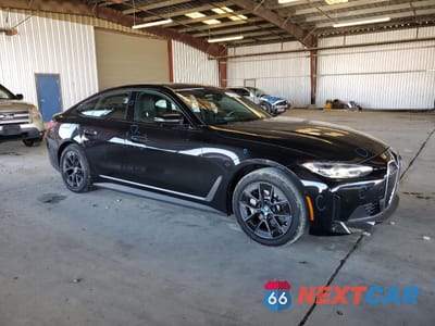Czwarte zdjęcie samochodu z boku: 2023 BMW I4 EDRIVE 35 VIN:WBY43AW04PFP97753 - miniatura