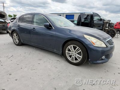 Czwarte zdjęcie samochodu z boku: 2012 INFINITI G37 BASE VIN:JN1CV6AP8CM936574 - miniatura