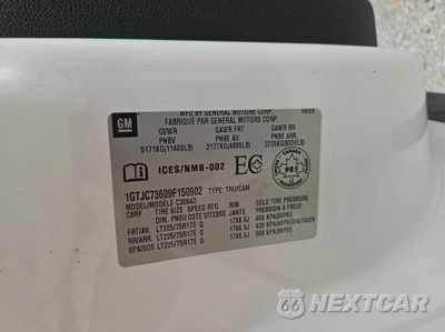 Zdjęcie 10 z 12 samochodu: 2009 GMC SIERRA C3500 VIN:1GTJC73609F150902 - miniatura