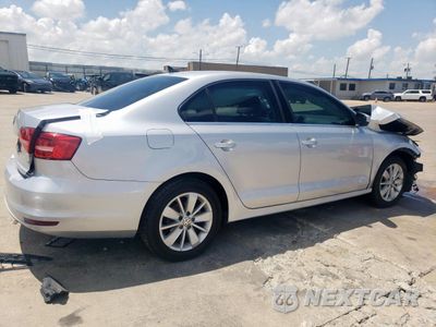 Trzecie zdjęcie samochodu z tyłu: 2015 VOLKSWAGEN JETTA TDI VIN:3VWLA7AJ4FM422351 - miniatura