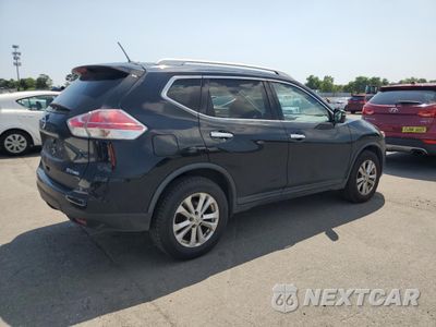 Trzecie zdjęcie samochodu z tyłu: 2015 NISSAN ROGUE S VIN:KNMAT2MV0FP584820 - miniatura