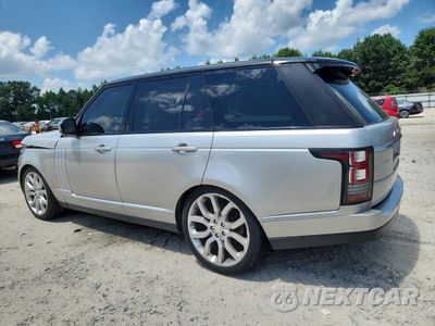 Drugie zdjęcie samochodu z przodu: 2015 LAND ROVER RANGE ROVER HSE VIN:SALGS2VF2FA205395 - miniatura