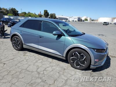 Czwarte zdjęcie samochodu z boku: 2024 HYUNDAI IONIQ 5 LIMITED VIN:KM8KR4DEXRU250262 - miniatura