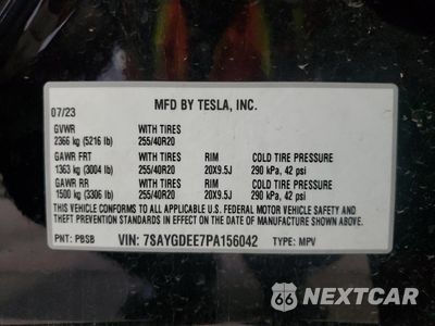 Zdjęcie 13 z 15 samochodu: 2023 TESLA MODEL Y VIN:7SAYGDEE7PA156042 - miniatura