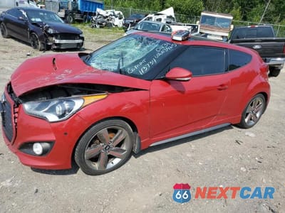 2015 HYUNDAI VELOSTER TURBO KMHTC6AE2FU218987 - główne zdjęcie licytacji z USA - miniatura