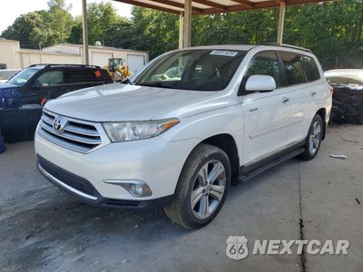 2012 TOYOTA HIGHLANDER LIMITED 5TDDK3EH3CS160449 - główne zdjęcie licytacji z USA - miniatura