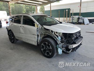 Czwarte zdjęcie samochodu z boku: 2019 HONDA CR-V TOURING VIN:7FARW1H98KE006197 - miniatura