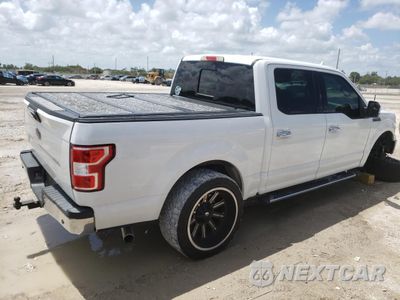Trzecie zdjęcie samochodu z tyłu: 2018 FORD F150 SUPERCREW VIN:1FTEW1E5XJFC52724 - miniatura