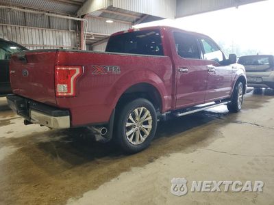 Trzecie zdjęcie samochodu z tyłu: 2016 FORD F150 SUPERCREW VIN:1FTEW1EF9GFA93230 - miniatura